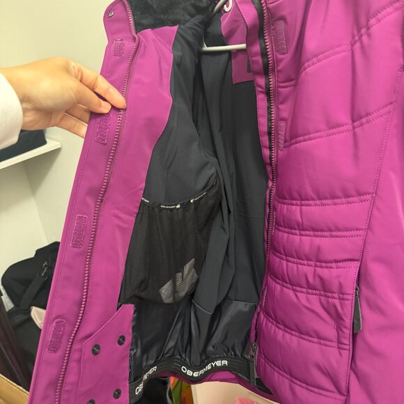 Obermeyer Tuscany Elite Insulated Ski Jacket - Purple. Unworn - Picture 7 of 8